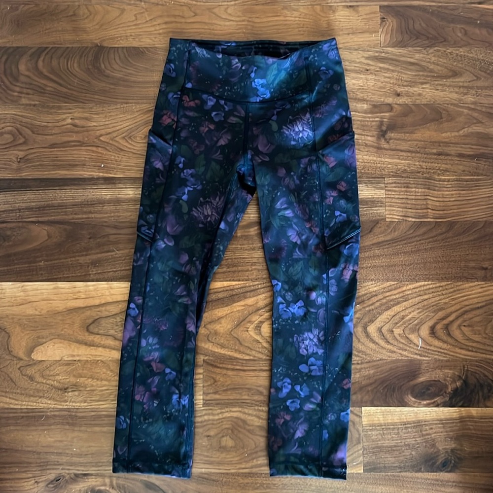 Lululemon floral leggings